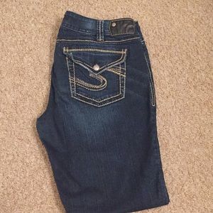 Silver jeans-fluid denim-slim boot-33x31